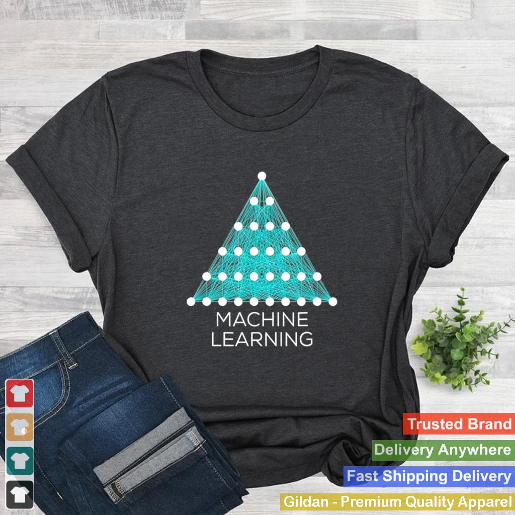 Artificial Intelligence Machine Learning Christmas Tree T shirt