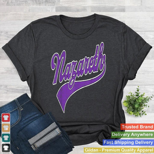 Retro Vintage Nazareth Name Men Women