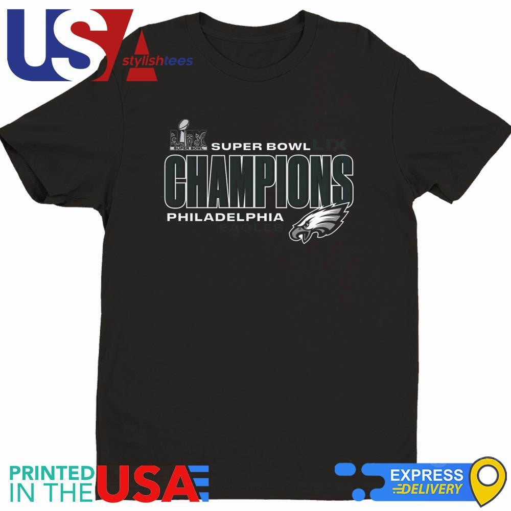 Philadelphia eagles super bowl lix champions under the lights shirt