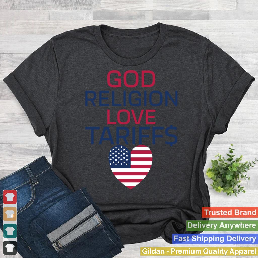 God Religion Love Tariffs President Trump USA