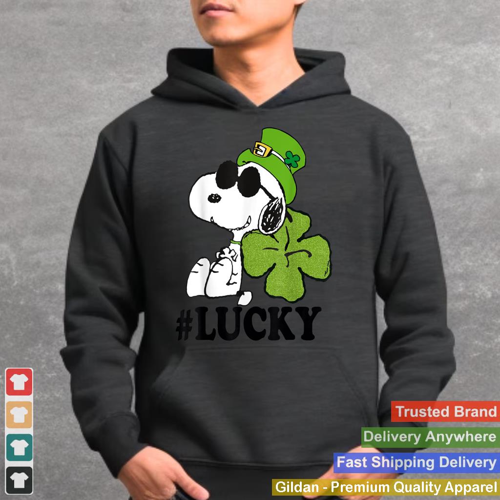 Peanuts St. Patrick's Snoopy Lucky Clover