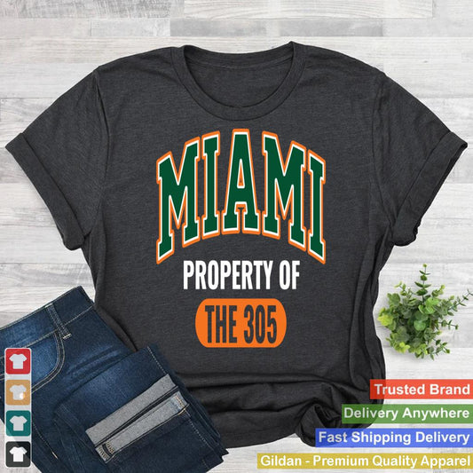 305 Miami Vibes Urban Style Miami Beach Graphic Design