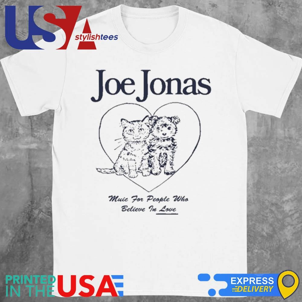 Joe Jonas Animal Friends Music For People Who Believe In Love Shirt