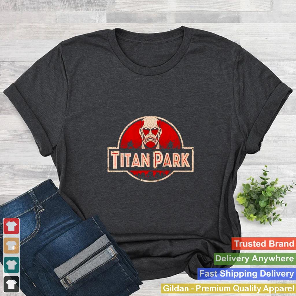 Attack On Titan Jurassic Park shirt