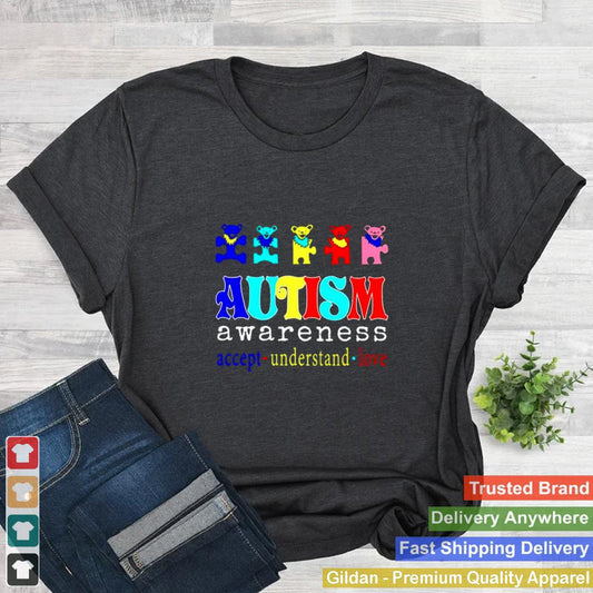 Autism awareness accept understand love shirt