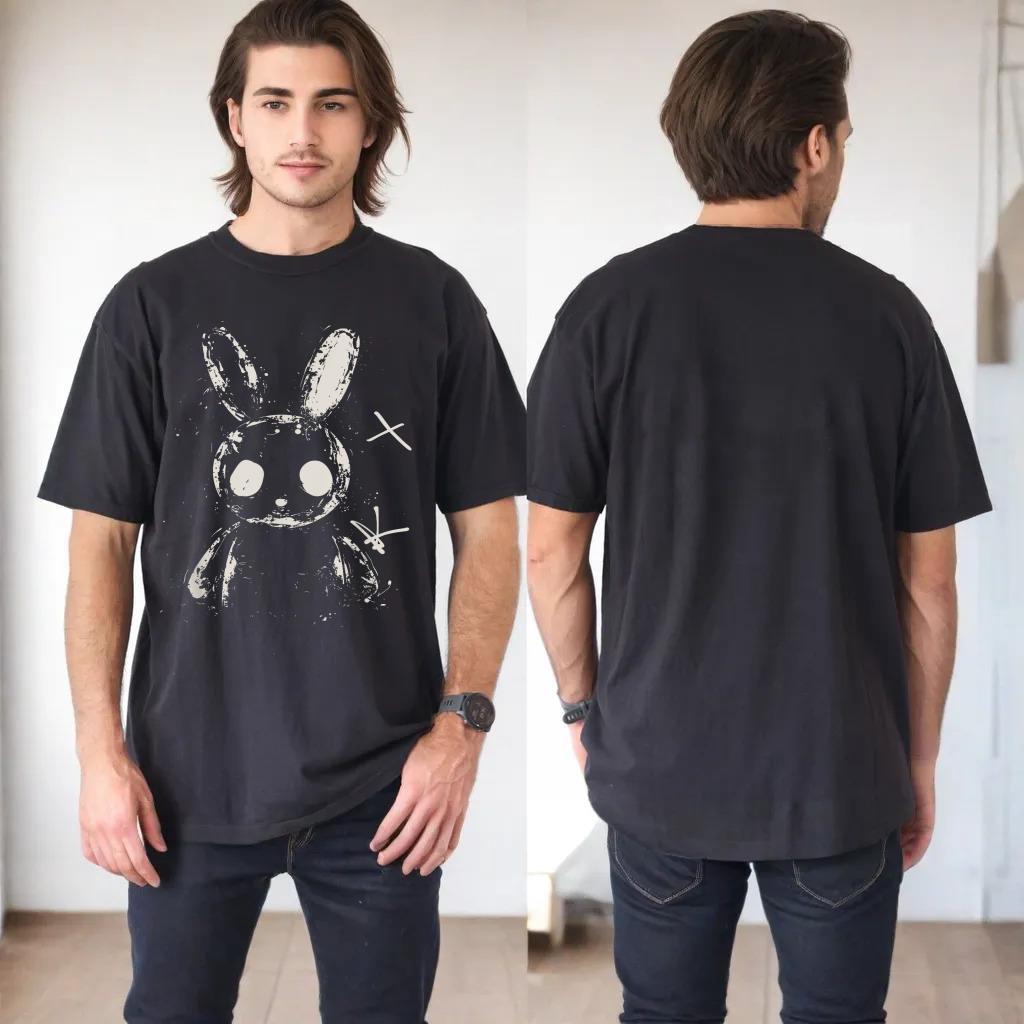 Creepy Cute Bunny Rabbit Alt Goth Grunge Horror Aesthetic