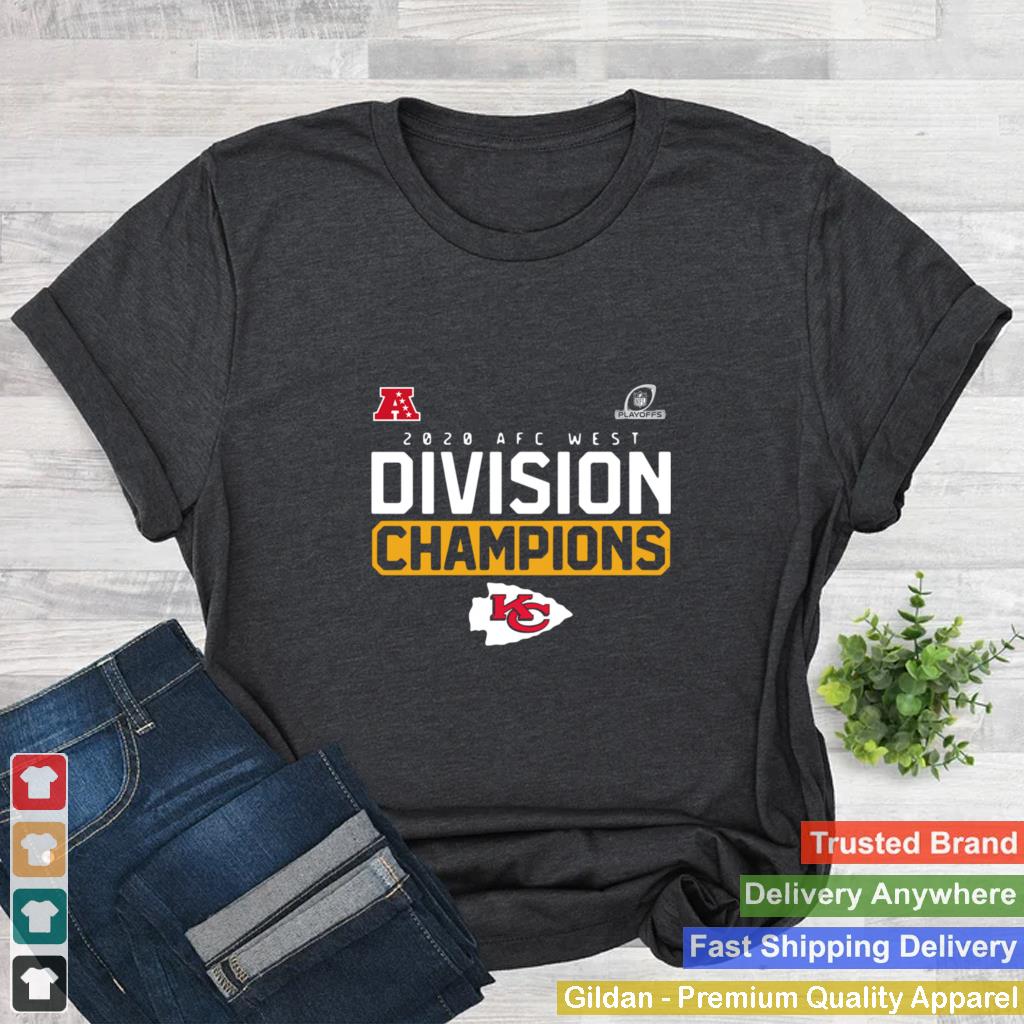 2020 AFC west division Champions Kansas City Chiefs shirt