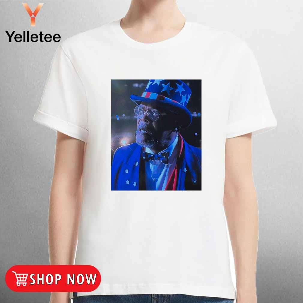 Samuel L. Jackson Super Bowl halftime show shirt