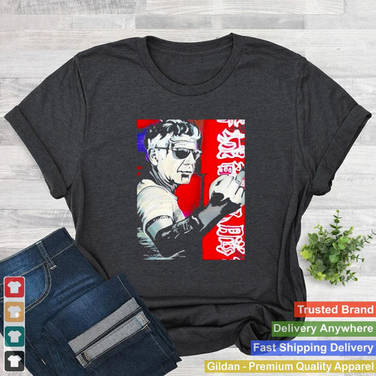 Anthony Bourdain Fuck Middle Finger Shirt