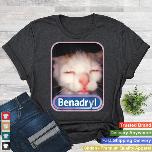 Benadryl Meme Cat Benny Cute & Funny