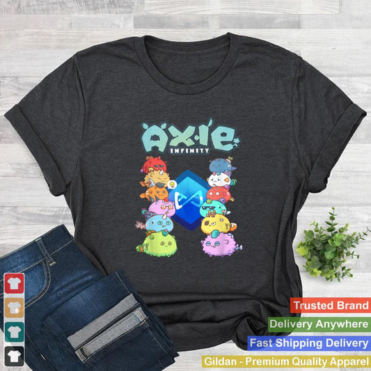 Axie Infinity NFT Trending Axie Infinity Characters Crypto shirt