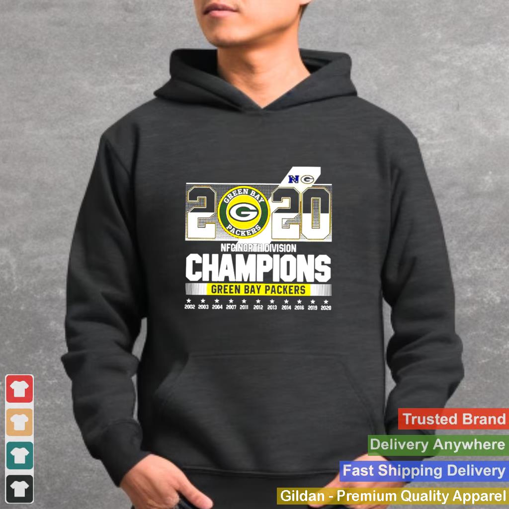 2020 Green Bay Packers North Division Champions Stars shirt