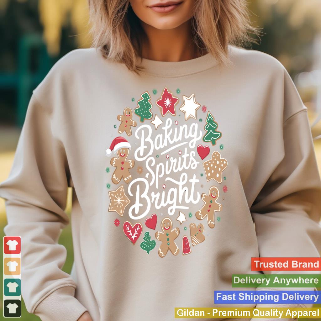 Baking Spirits Bright Christmas Cookie Lovers Apparel