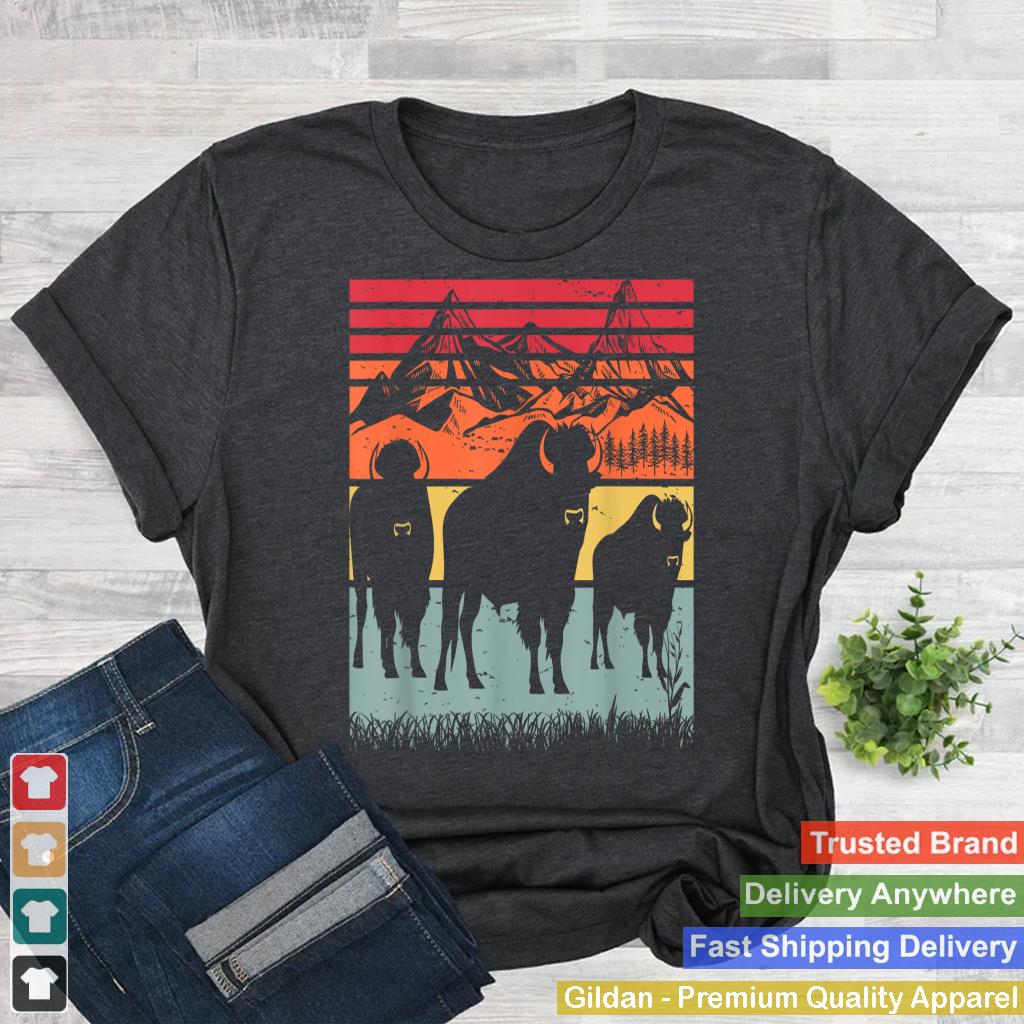 Cool Bison Design For Men Women Kids Buffalo Bison Lovers_15