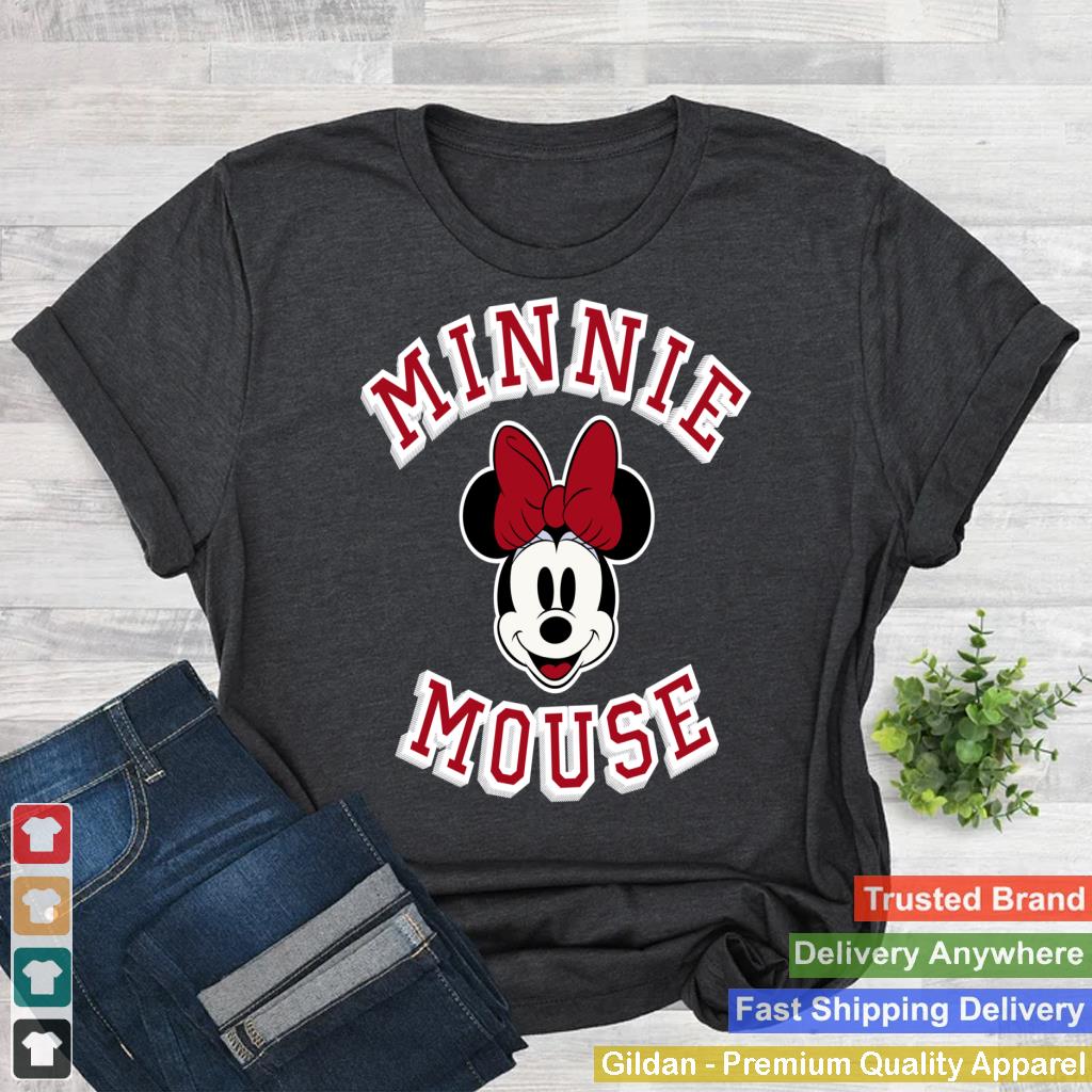 Disney Mickey and Friends Minnie Mouse Vintage Varsity Sweatshirt