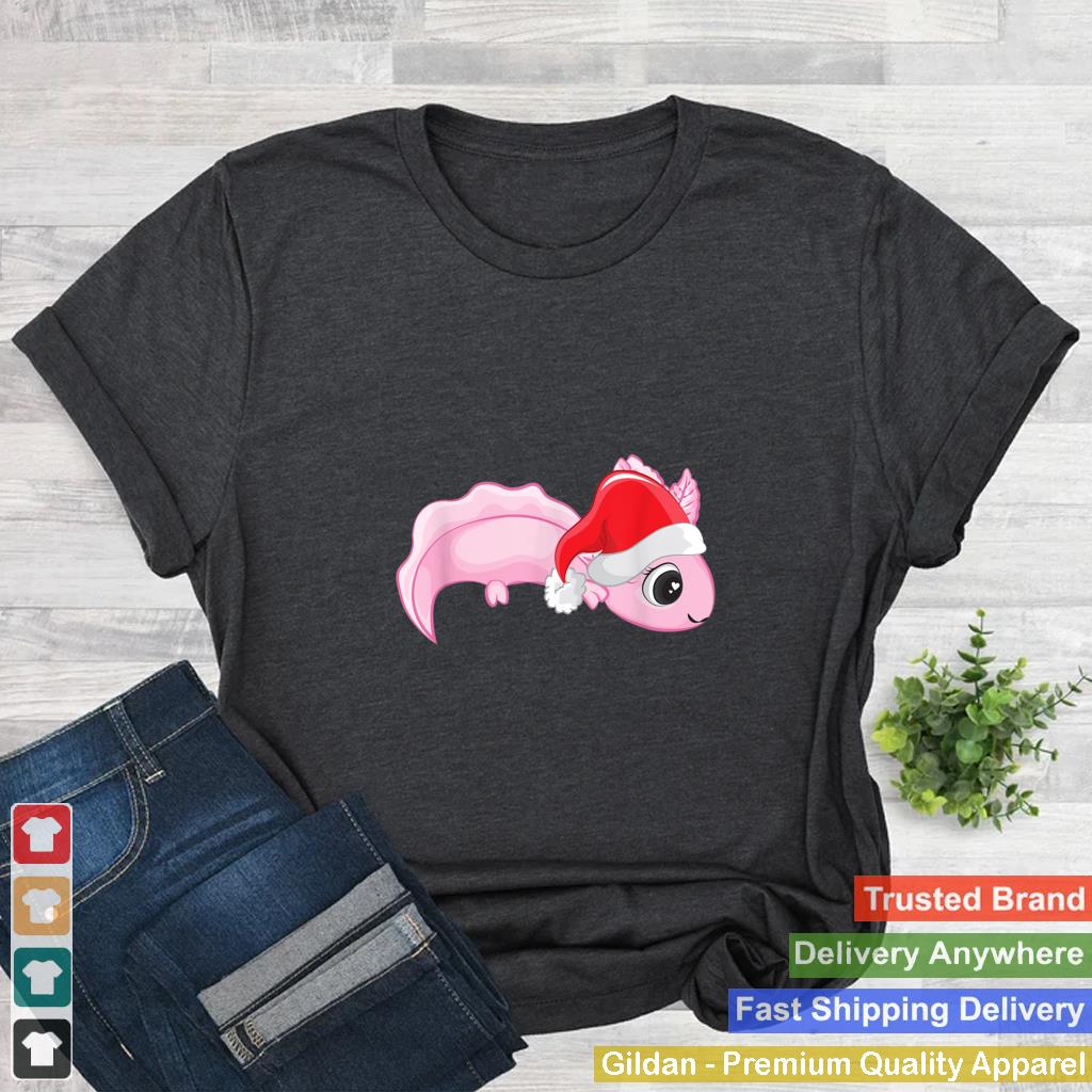 Axolotl Christmas Limited Edition for Girl Official Teenager T Shirt