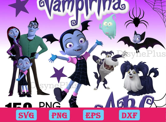 150 Vampirina Clipart Bundle