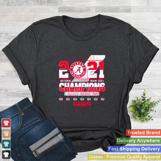 2021 National Championship Miami Alabama Crimson Tide shirt