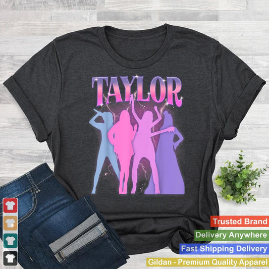 Retro Taylor First Name Personalized Groovy Birthday Girl