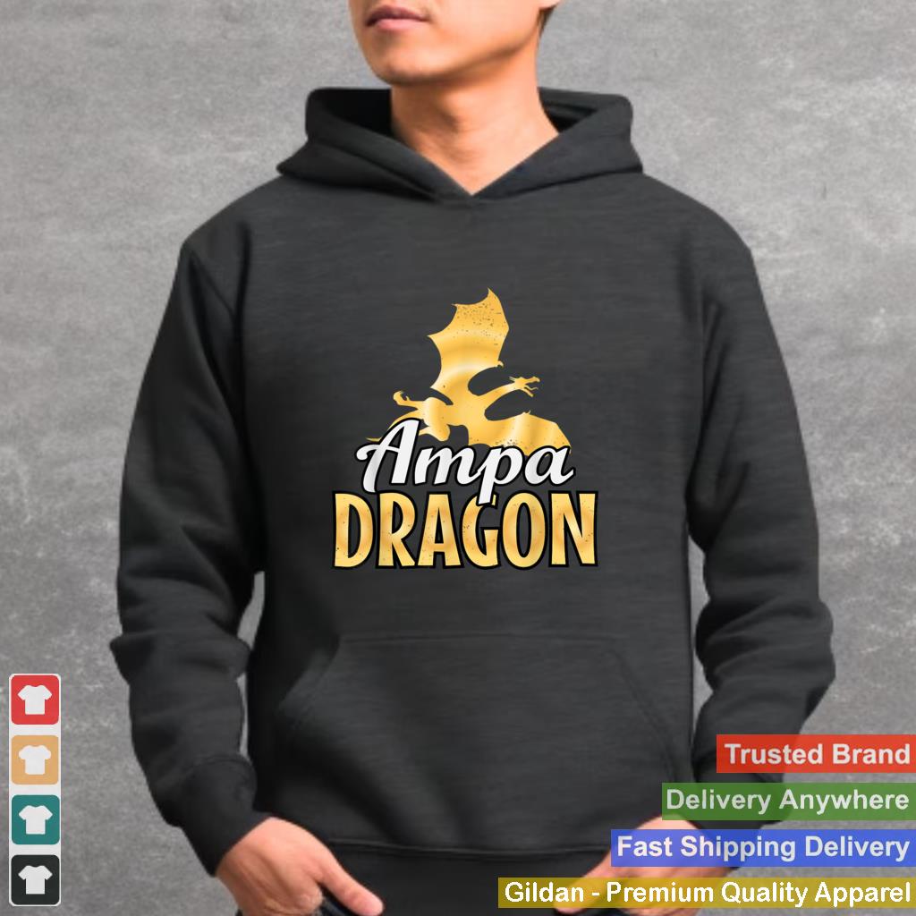 Ampa Dragon Lover Fathers Day T Shirt