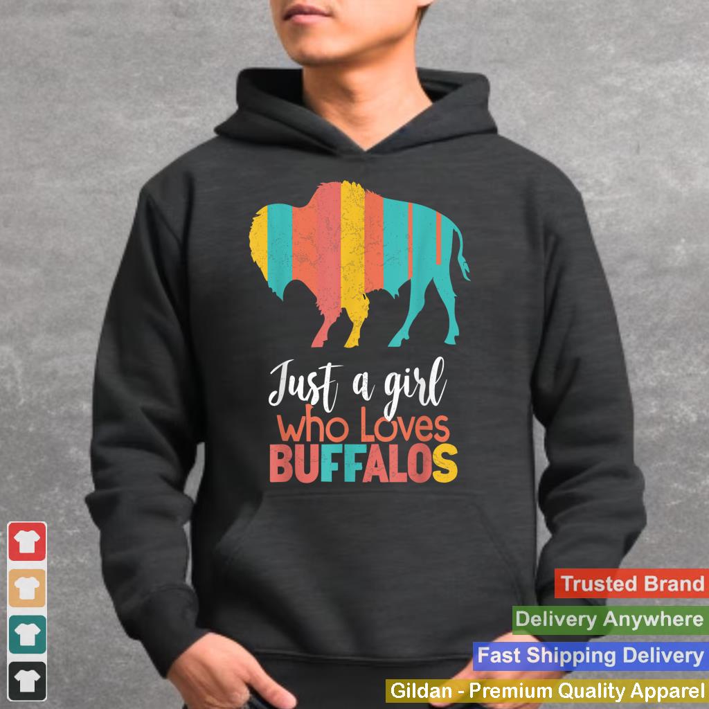 Just A Girl Who Loves Buffalos Animal Bison Buffalo Lover_6