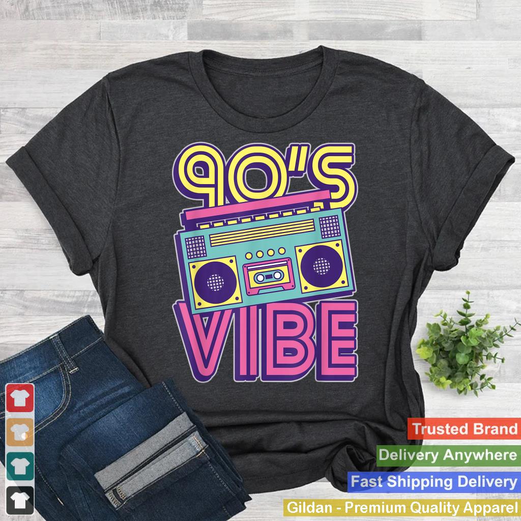 90s Vibe 1990s Music Lover Nineties Costume Party Retro 90s