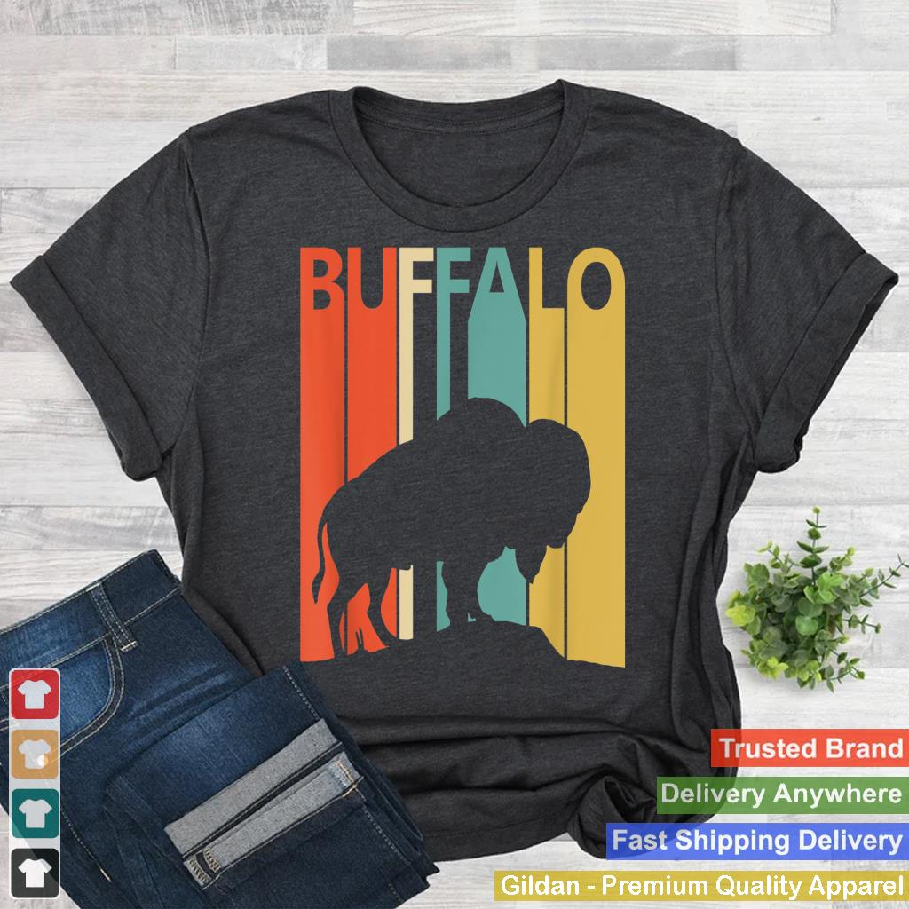 Funny cute buffalo