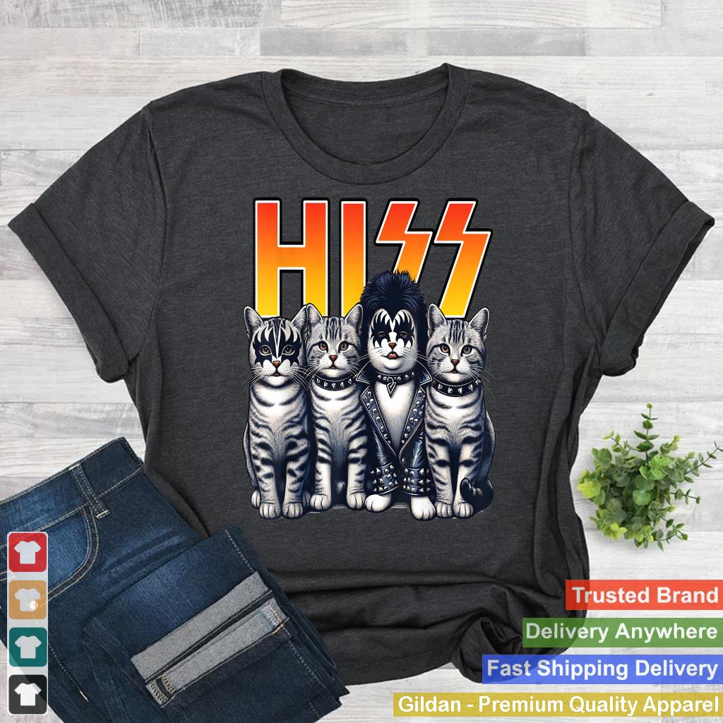 Cute Hiss Cats Rock Kittens Kitty Rocking Music Cat Lovers