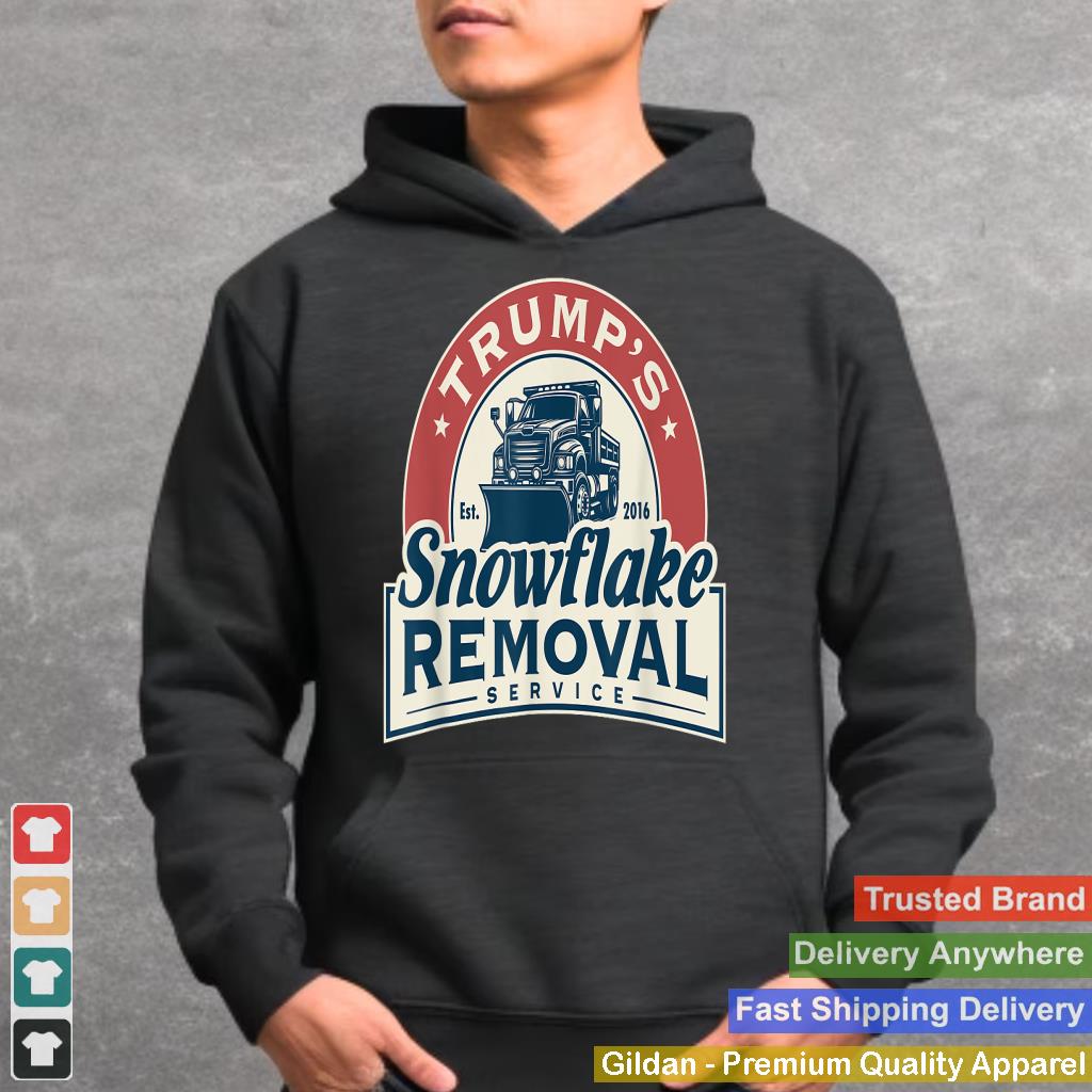 Trump's Snowflake Removal Service Funny Trump 2024