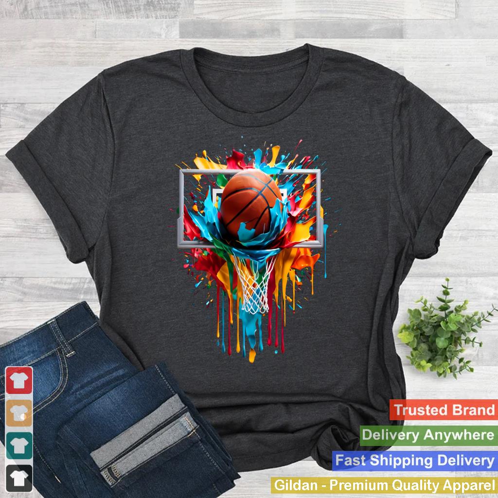 Basketball Sport Colorful Colors Basketball Tie Dye Color