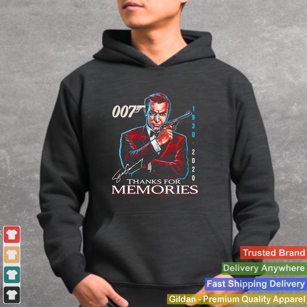 007 1930 – 2020 Signature Thanks For Memories shirt