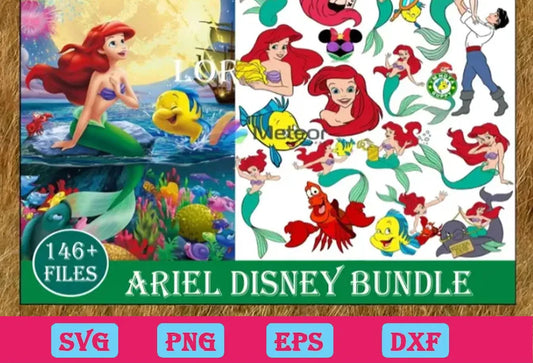 146+ Ariel Disney Bundle Svg, Ariel Svg