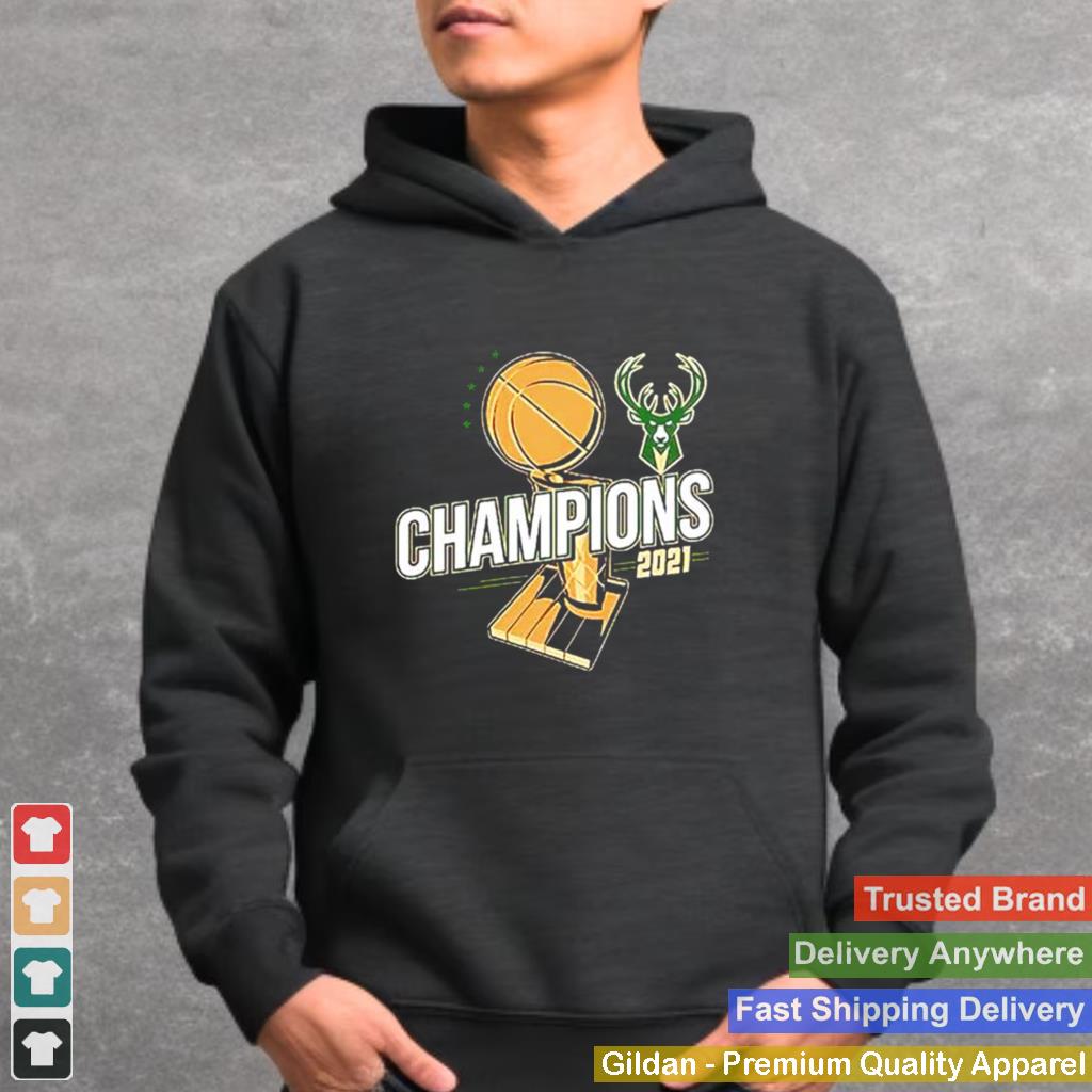 2021 NBA Champions Bold Milwaukee Bucks shirt