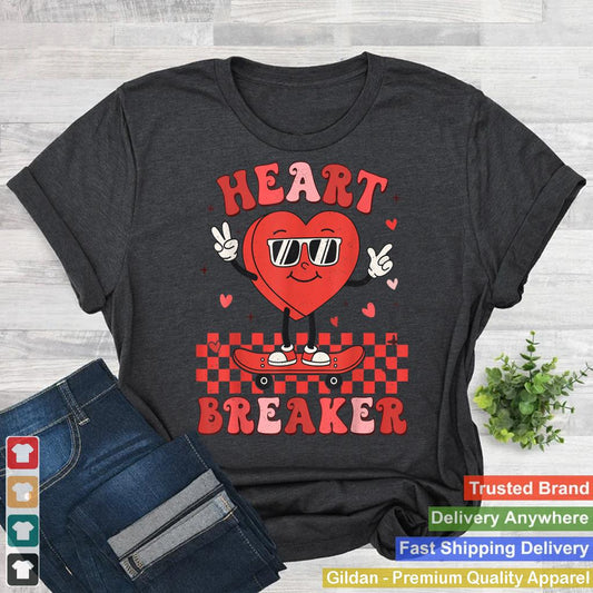 Cute Groovy Valentines Day Funny Valentine Kids Boy Toddler_1