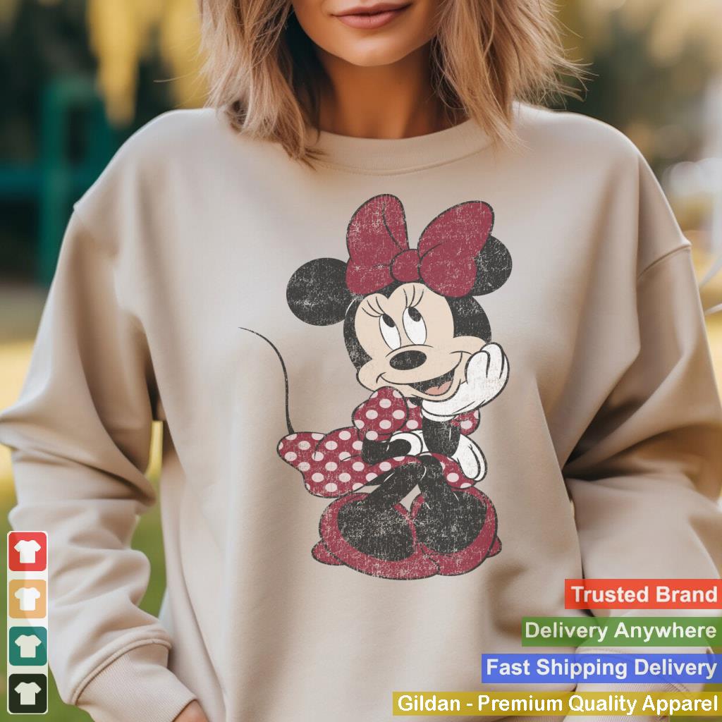 Disney Mickey And Friends Minnie Mouse Shy Vintage Sweatshirt