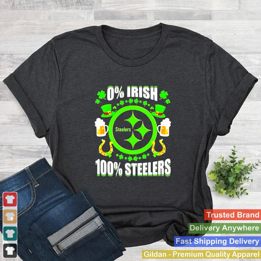 0 Irish Pittsburgh Steelers 100 Steelers St Patricks Day Shirt