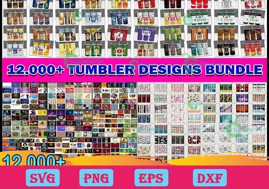 12.000+ Huge Tumbler Bundle Png