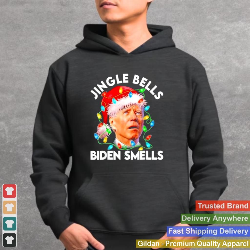 Anti Biden Christmas Jingle Bells Biden Smells Republican Lights shirt