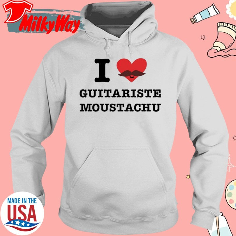 Official Paramore I Love Guitariste Moustachu Shirt