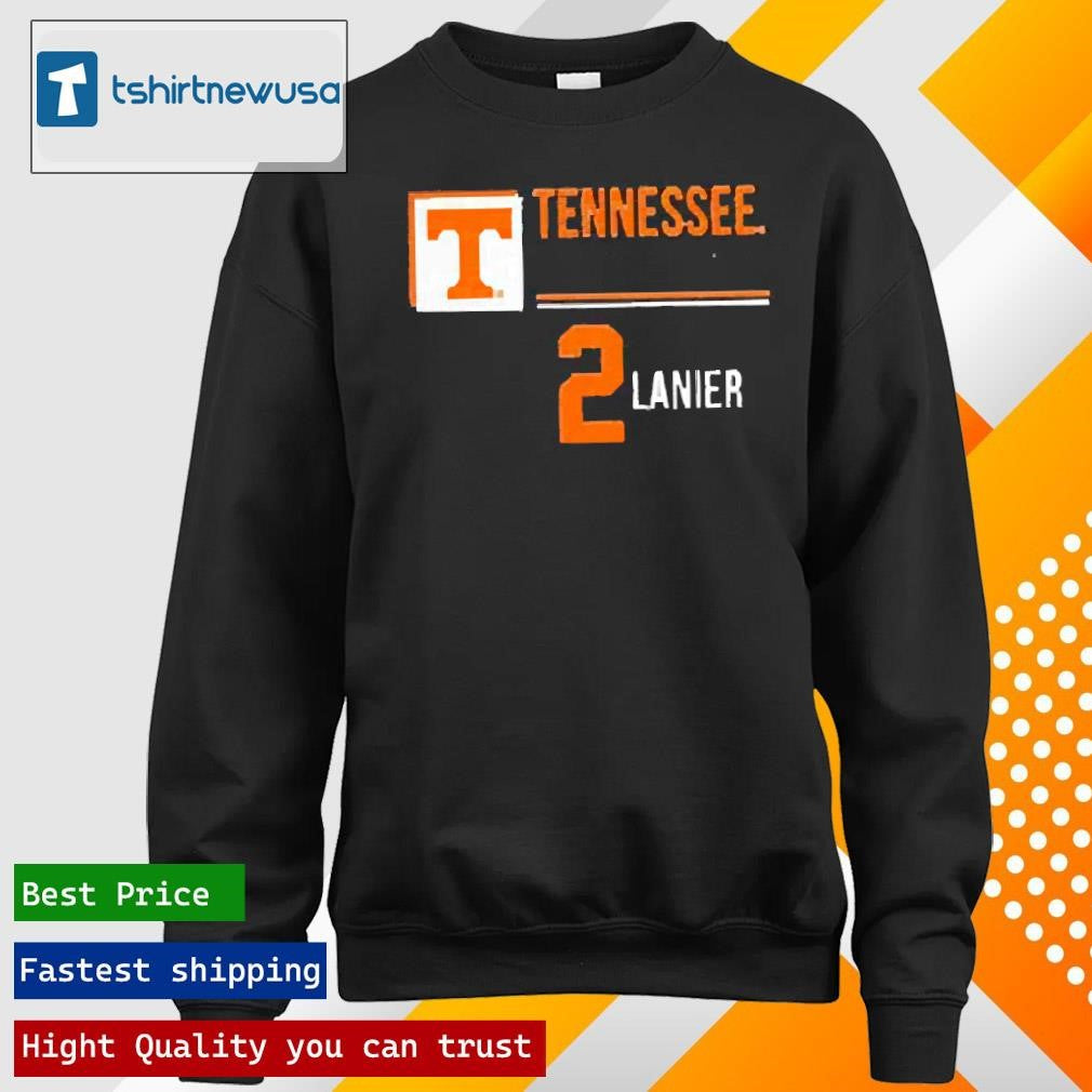 Original Tennessee Basketball Chaz Lanier 2 2025 T Shirt