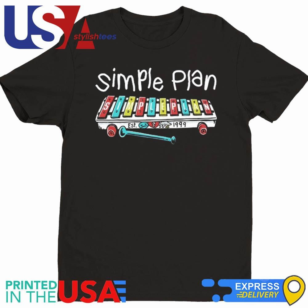 Simple Plan Xylophone Onesie Shirt