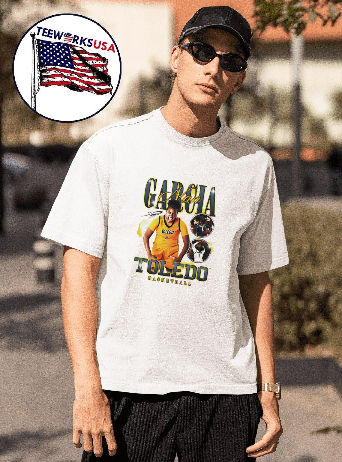 Nan Garcia Toledo basketball 90s graphic shirt