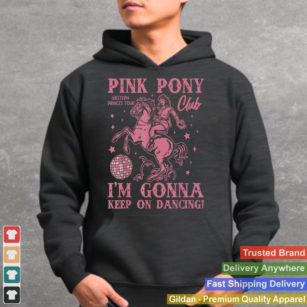 Cute Pink Girl Pony Club I'm Gonna Keep On Dancing