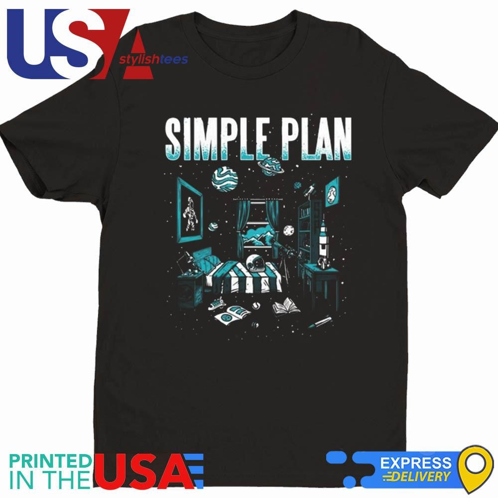 Simple Plan Astronaut Room Shirt