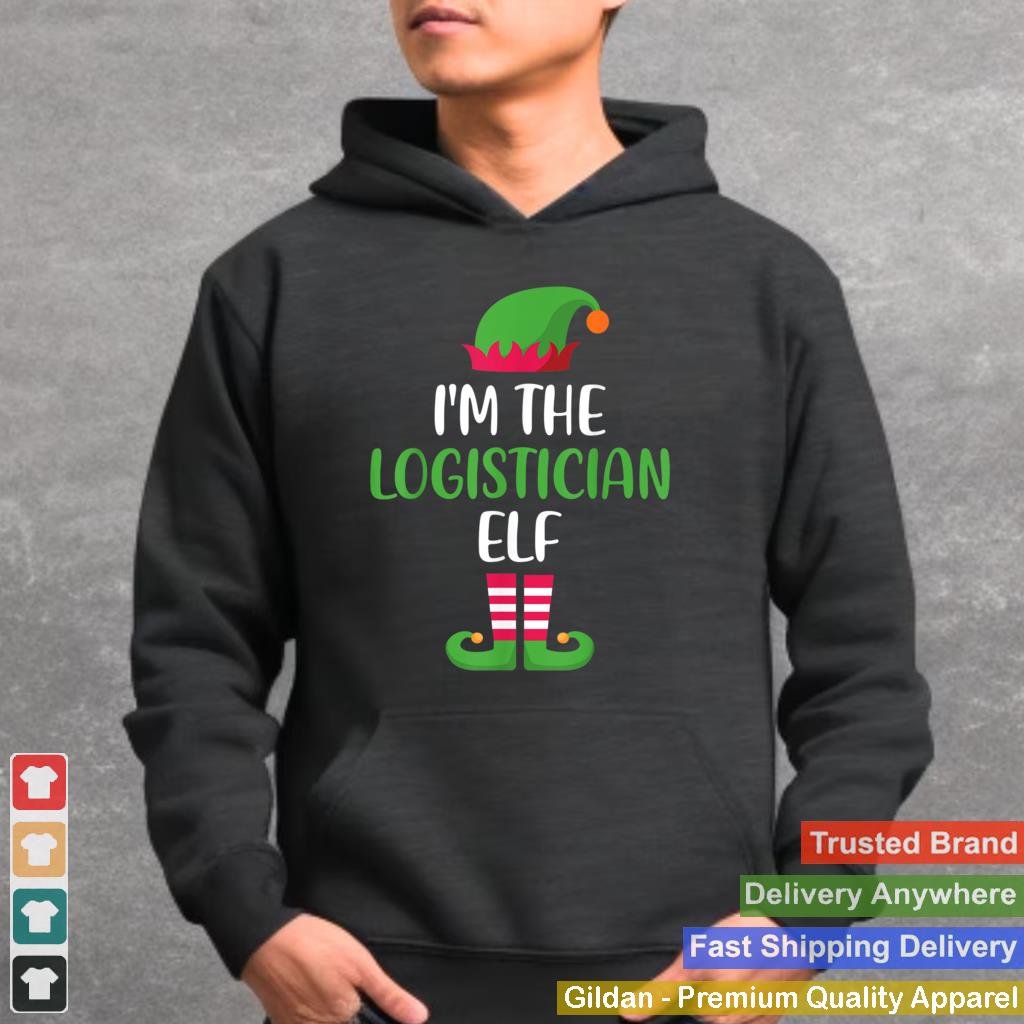 Im The Logistician Elf Christmas Family Matching Group T Shirt