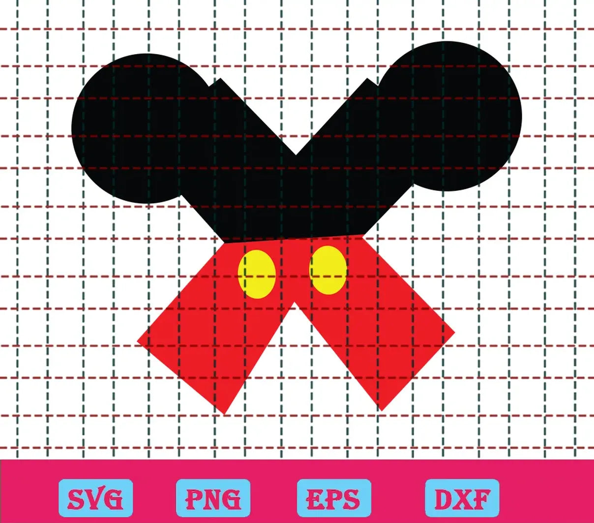 Micky Font SVG Free X SVG Disney Font SVG