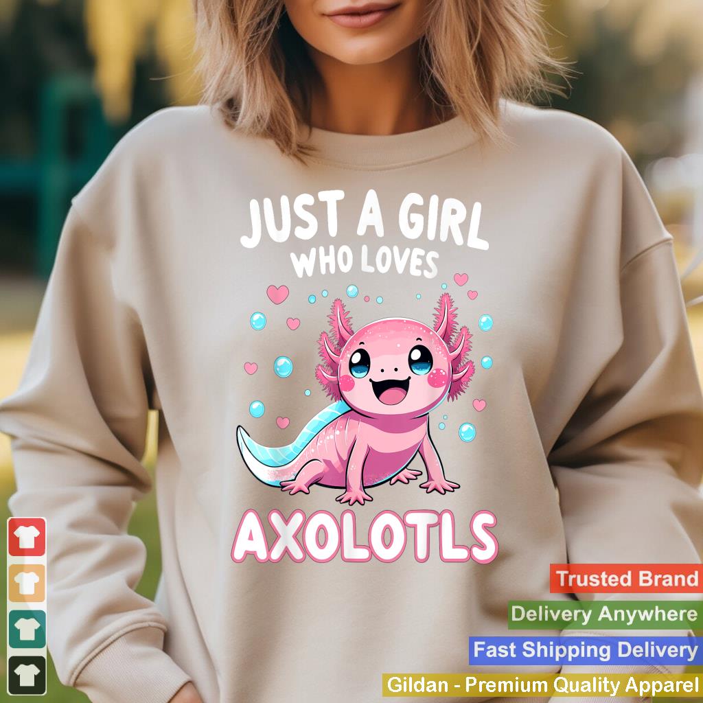 Axolotl Kawaii Just A Girl Who Loves Axolotls