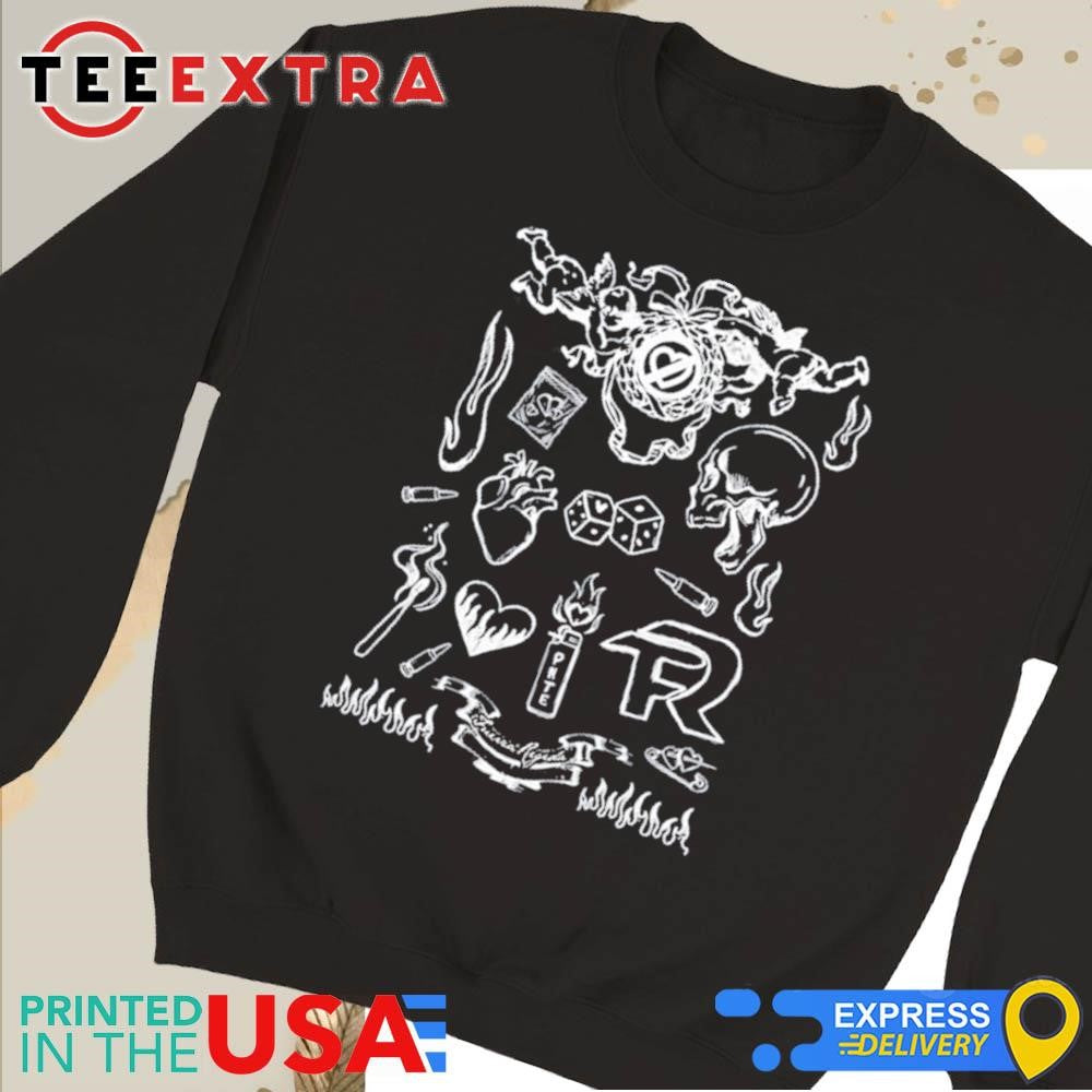 Official Fuerza Regida Love Sketch New Shirt