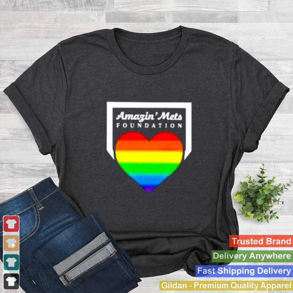 Amazin Mets Foundation love is love pride 2021 shirt