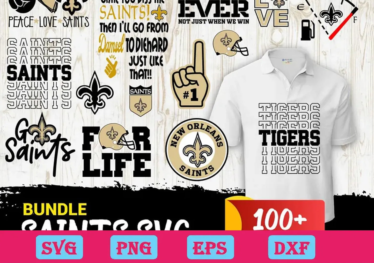 100+ New Orleans Saints Svg